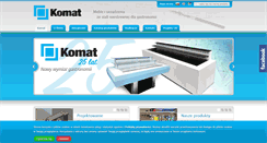 Desktop Screenshot of komat.com.pl